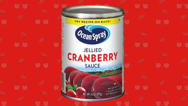 Here’s Why Ocean Spray Cranberry Sauce Is Labeled Upside Down
