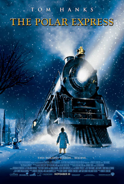The Polar Express is a Christmas movie for toddlers
