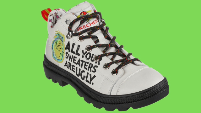 Embrace Your Love of the Grinch in the Latest Shoes from Skechers