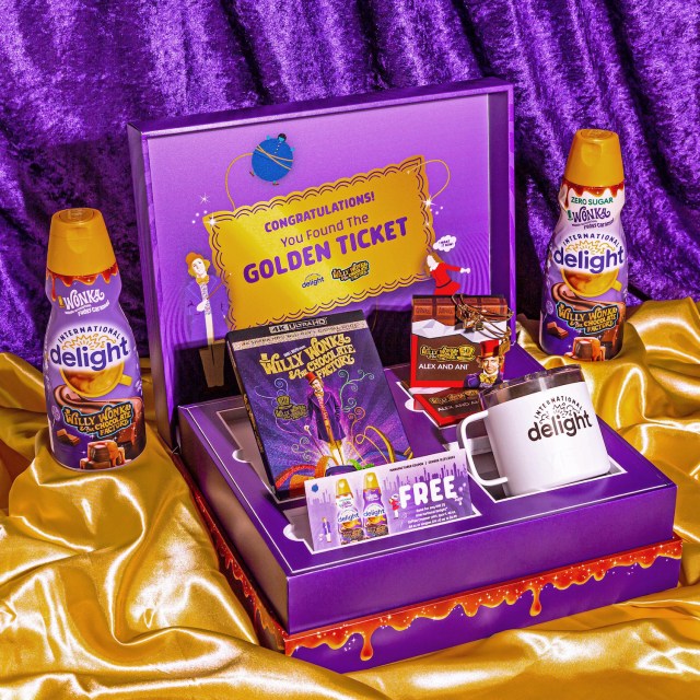 Here’s Your Chance to Win a Golden Ticket, Thanks to New Willy Wonka-Inspired Creamer