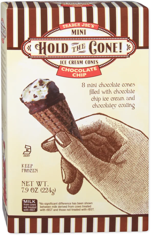 Hold the Cone Ice Cream treats won favorite dessert in Trader Joe's customer choice awards in 2023