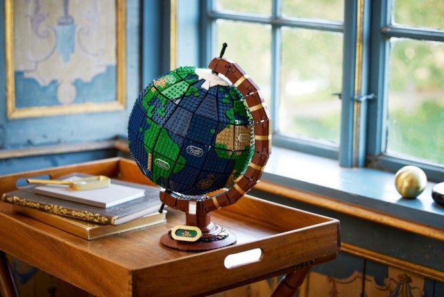 This Spinning LEGO Globe Is Out of This World