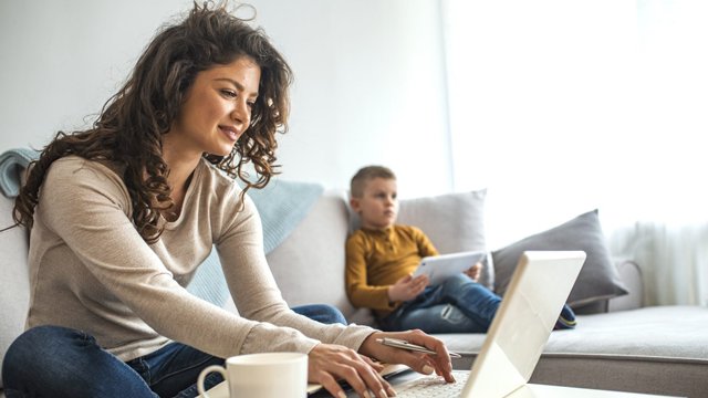 some side jobs for moms require a computer