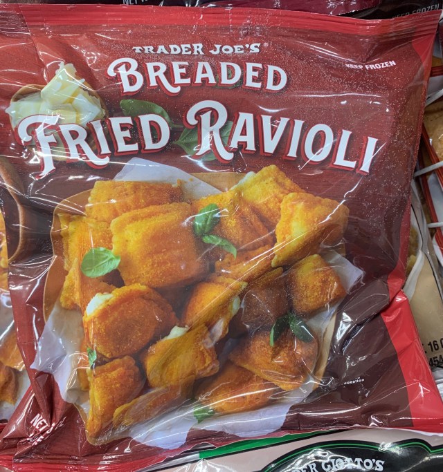 Trader Joe's fried ravioli in the air fryer is delicious.
