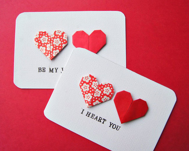 homemade valentines cards