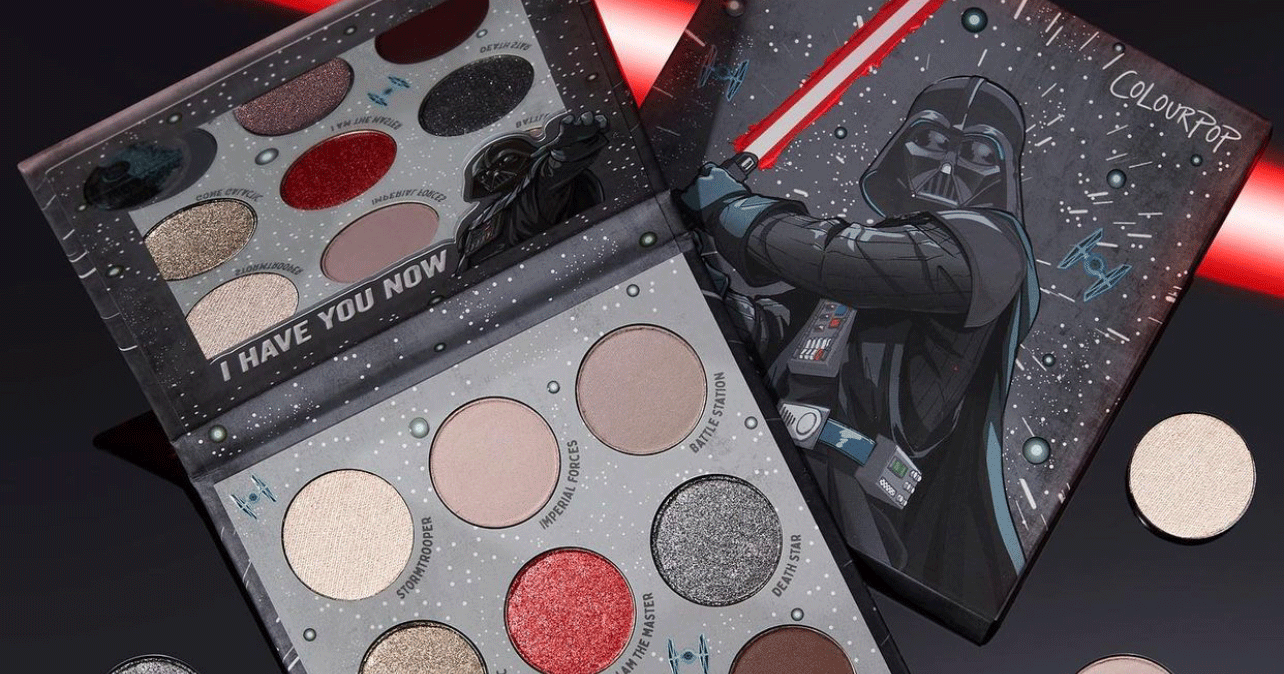 ColourPop's Darth Vader Palette Will Take You Straight to the Dark Side ...