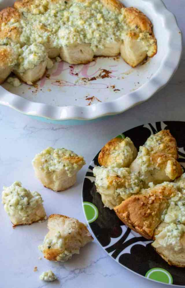 blue cheese bites are an easy appetizer recipe