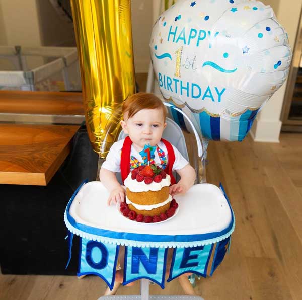Meghan Trainor's Baby Is Adorably Unimpressed by His First Birthday ...