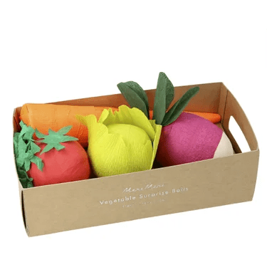 Veggie Surprise balls for Easter basket fillers