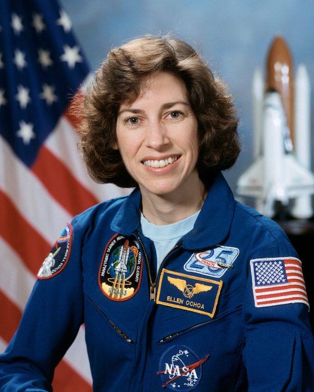 Ellen Ochoa is an astronaut