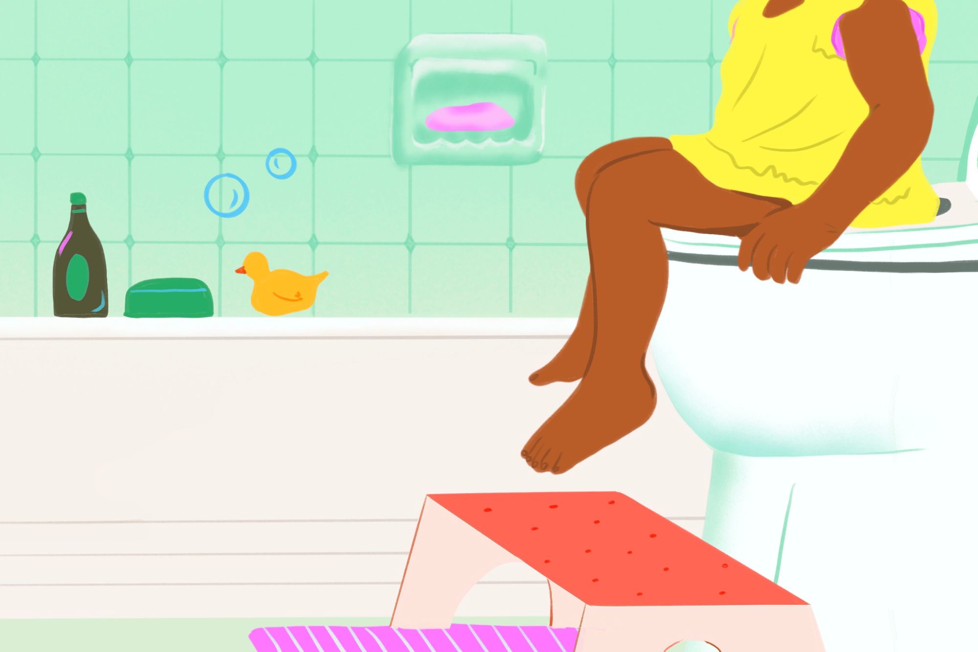 Child only using the potty when naked? Heres what to do.