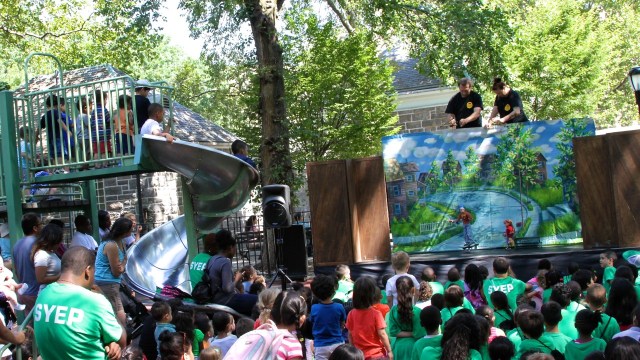 city parks puppetmobile performance