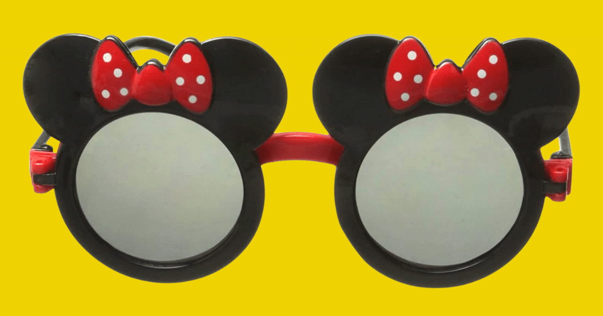 best toddler sunglasses, Minnie Mouse sunnies