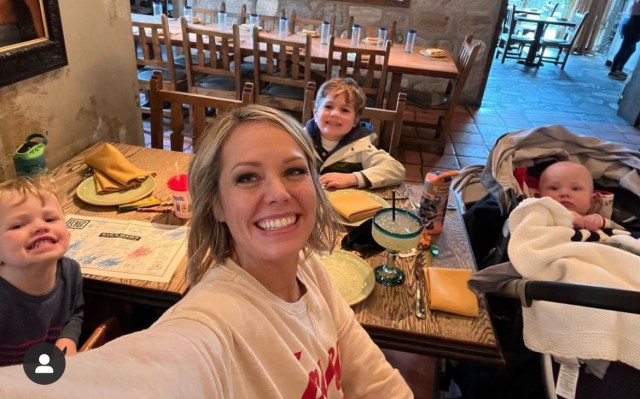 Dylan Dreyer Taking 3 Kids to Lunch Solo Is an Act of Bravery We Salute