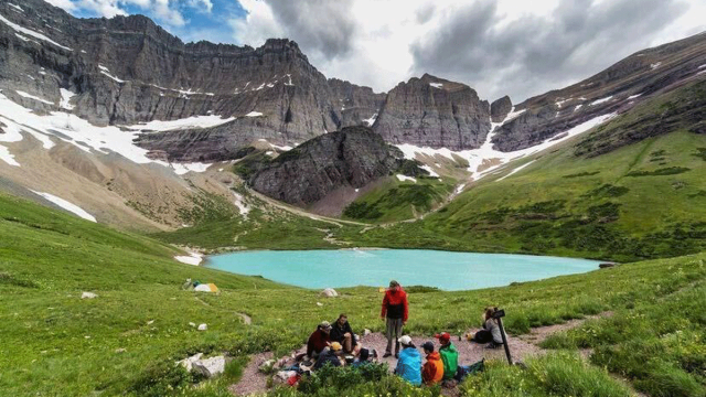 Glacier National Park is a great national park to visit with kids