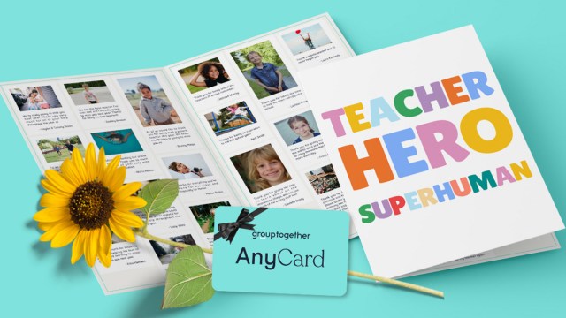 say happy teacher appreciation week with a group gift from group together