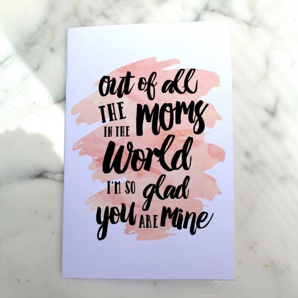 printable mother's day card ideas