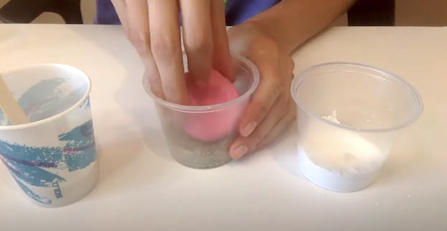 making fossils is a fun science experiment for kids