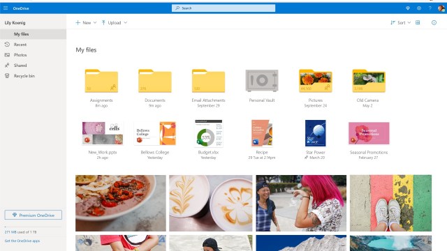 Microsoft OneDrive makes saving and sharing photos and documents easy for busy parents