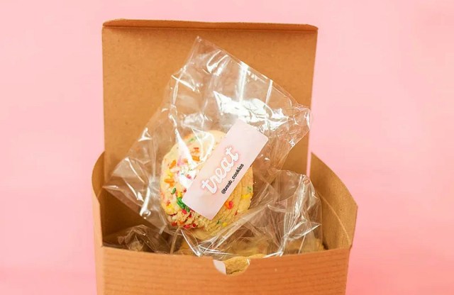 Fresh-baked cookies from Treat are a perk of this seattle delivery services
