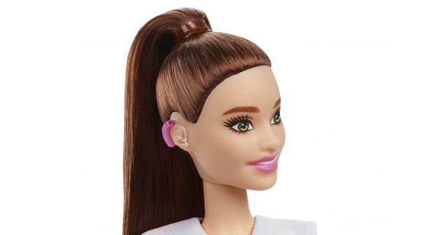 Barbie with hearing aid