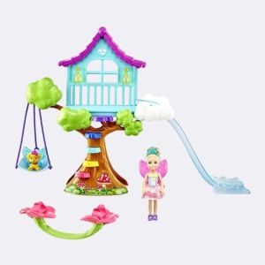 barbie treehouse toy set