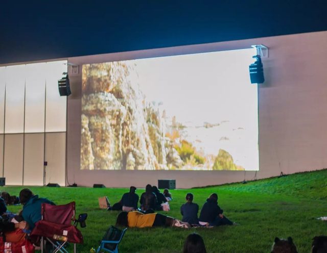 The outdoor summer film series hosted by The Kennedy Center