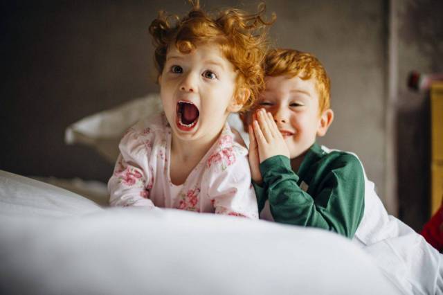 redheaded boy & girl siblings - best sibling names