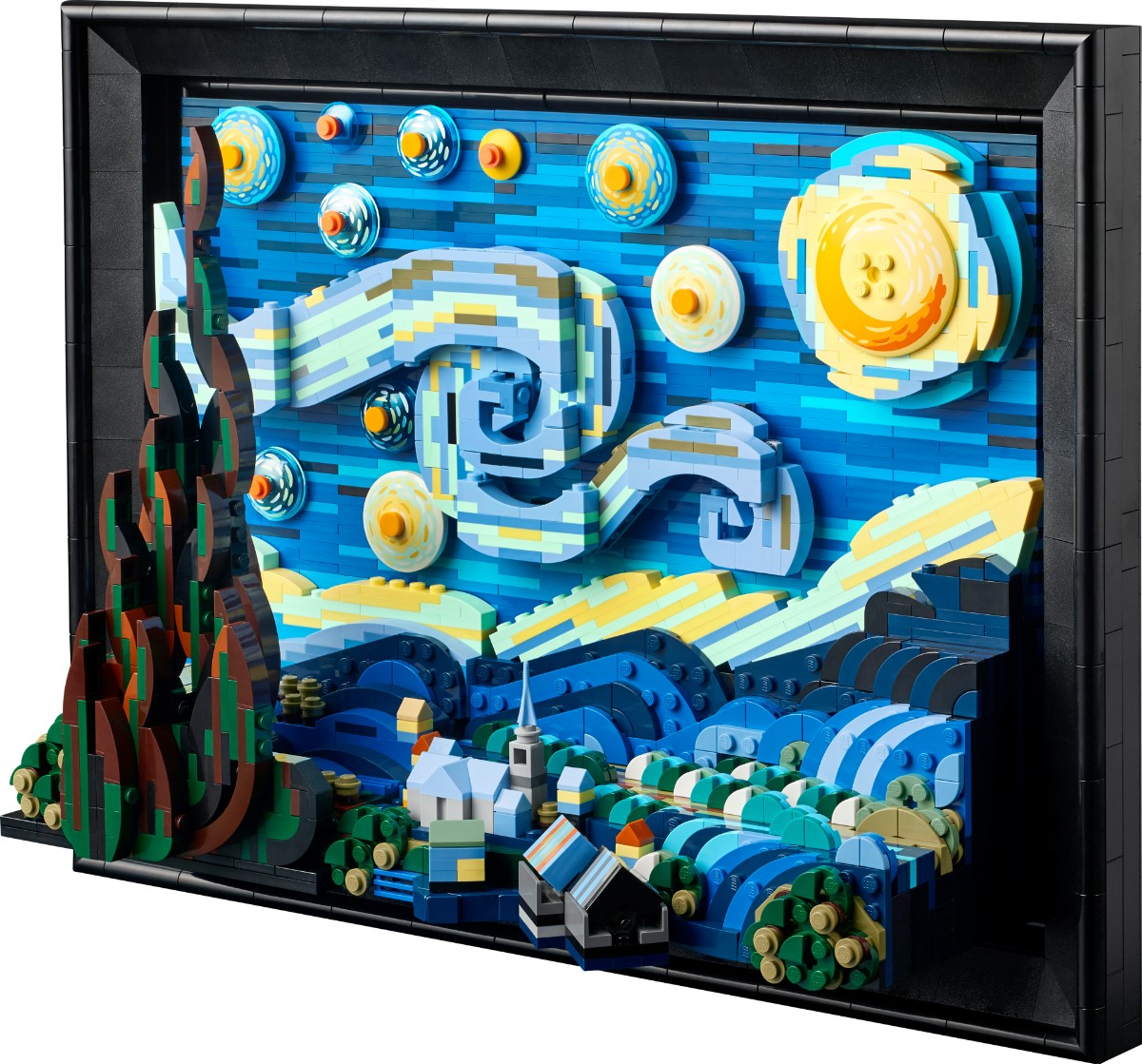 LEGO Van Gogh Starry Night