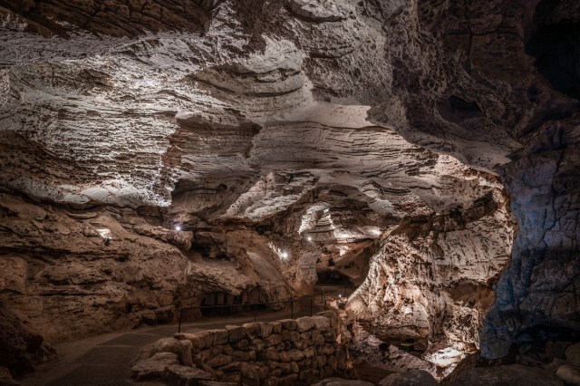 Longhorn Cavern State Park is in Burnet County, Texas