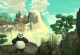Po stands by a mountain, a scene from a new Netflix kids shows and movies