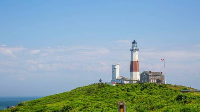 Montauk Point Lighthouse in the Hamptons