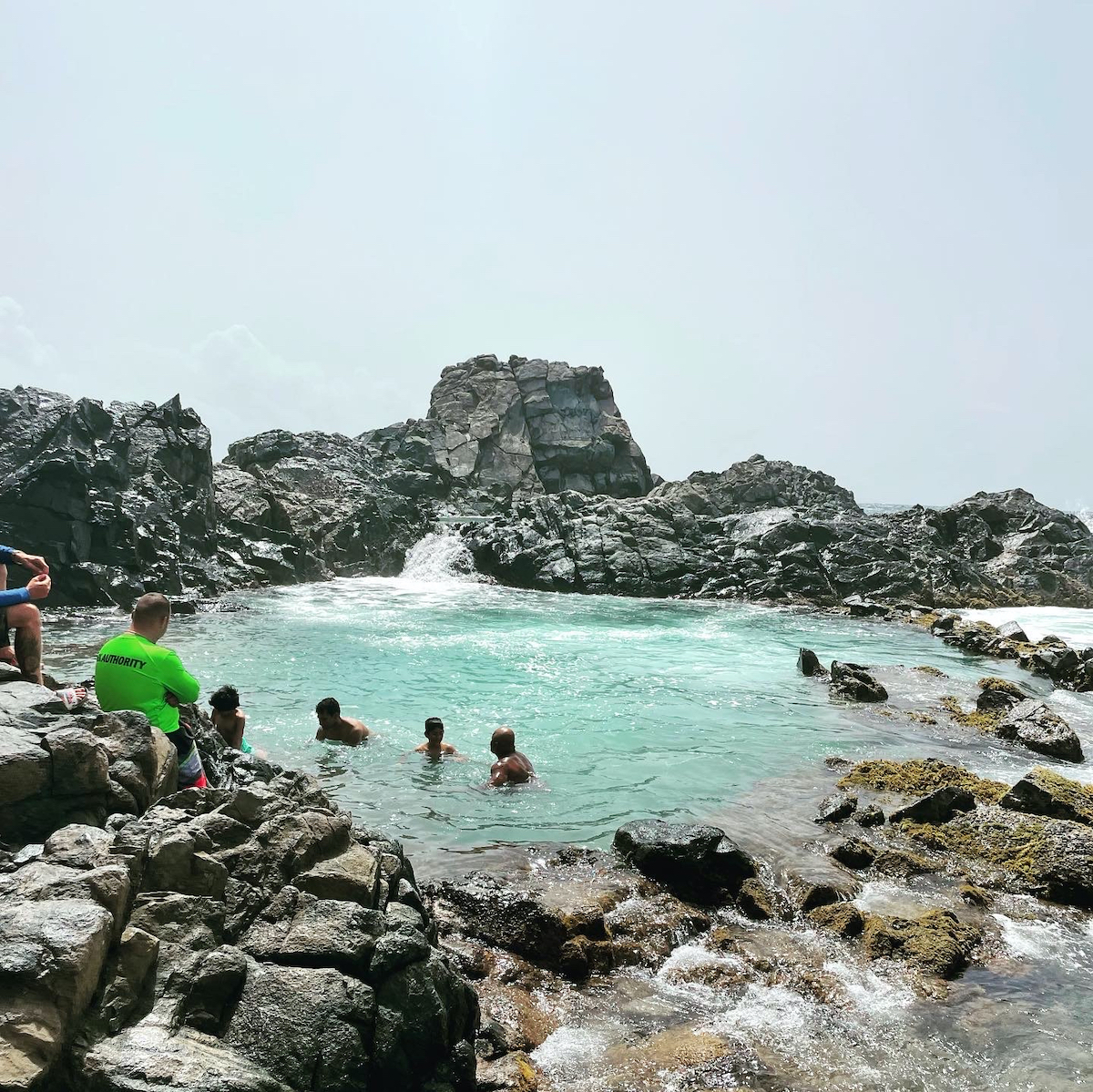 natural pool in Arikok park aruba