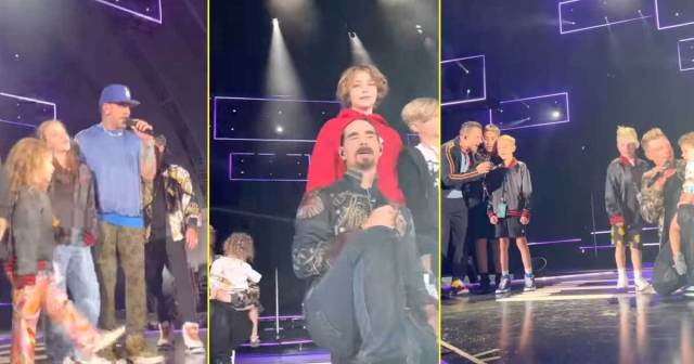 The Backstreet Boys Performed with All Their Kids & It’s So Cute