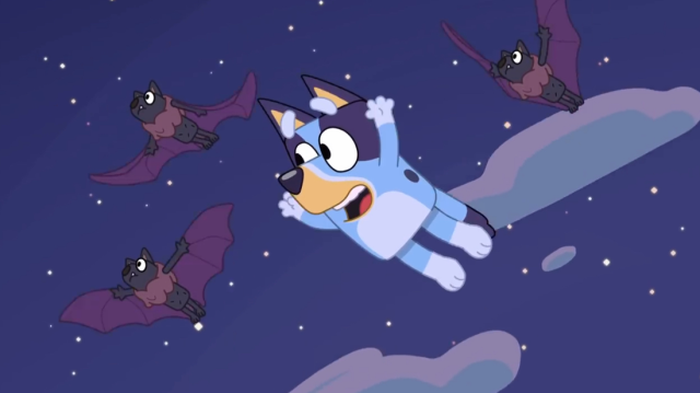 'bluey episode' fruit bat