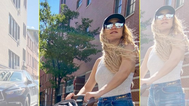 Kate Hudson Shared a Pic of Her 3-Year-Old in a Stroller and the Internet Had No Chill