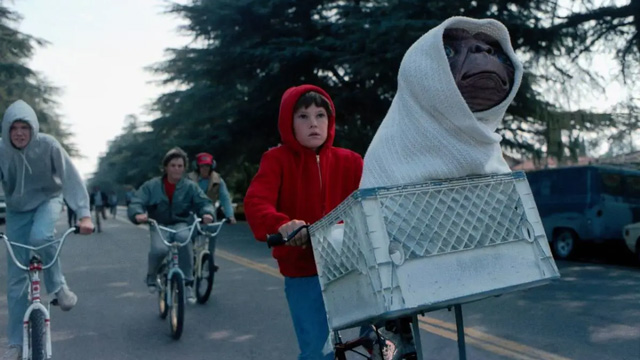 E.T. is a good movie for 7-9-year-olds