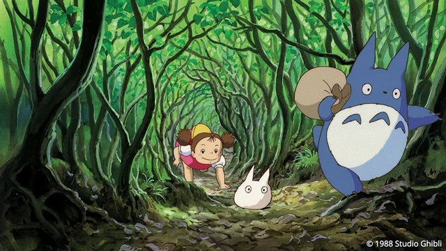 My Neighbor Totoro is a good movie for kids