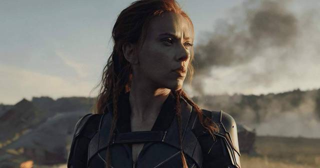 Scarlett Johansson in "Black Widow" made our list of least kid-friendly Marvel movies.