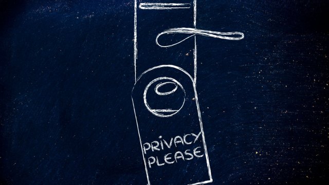 privacy please door sign