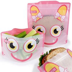 Reusable Snack Bags for Kids by Urban Green, Snack Bags Reusable and  Washable, Kids Snack Containers, Sandwich Reusable Bags, Little Ninjia  lunch