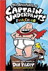 Captain Underpants is a book like Diary of Wimpy Kid
