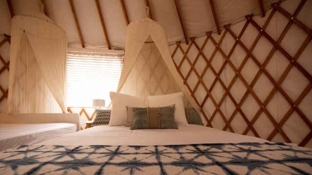 best yurts to book in CA