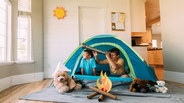 a fun birthday party idea for 2023 is at-home glamping
