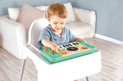 Hape DJ Mix & Spin Studio Musical Toy holiday gifts for one-year-olds