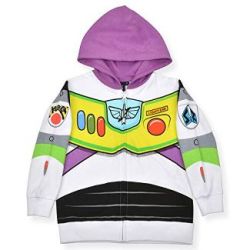 Lightyear themed zip-up kids hoodie