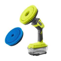 electric scrubbing brush and additional brush head