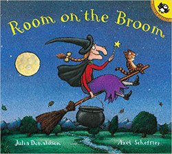 Room on the Broom is a witch book for kids