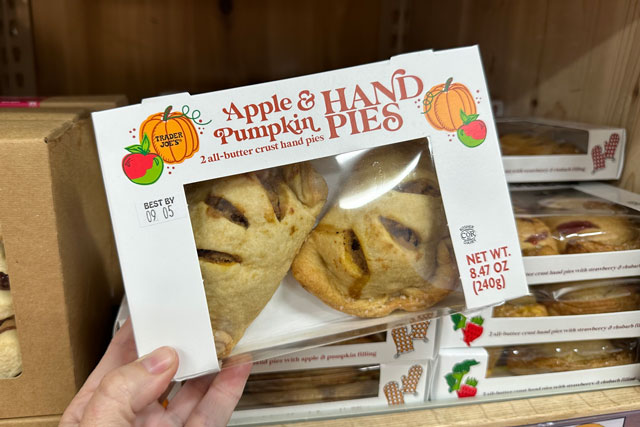 best fall trader joes items hand pies