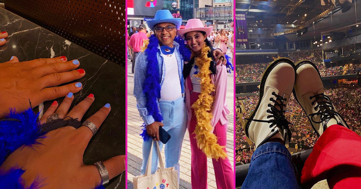 Dad Supports Daughter At Harry Styles Concerts By Dressing Up